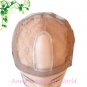 synthetic Mono Top dark brown wig
