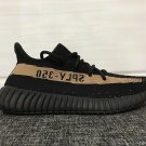 Yeezy SPLY-350 Boost V2 - Black w/ Green Stripe
