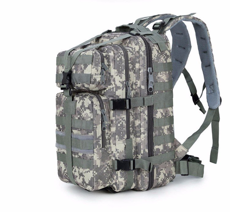 3P Hiking Tactical Backpacks Military Outdoor Waterproof Backpack - ACU