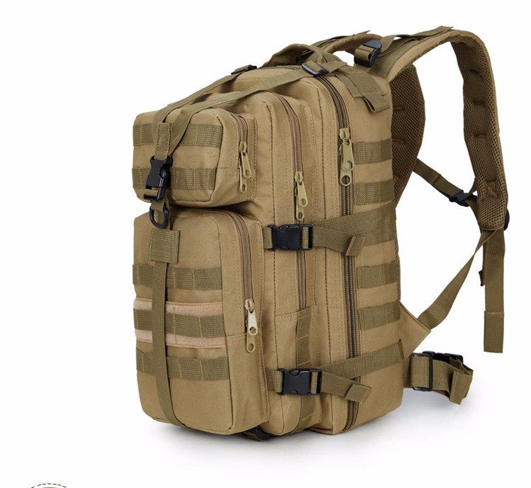 3P Hiking Tactical Backpacks Military Outdoor Waterproof Backpack - Khaki