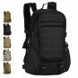 Tactical Outdoor Backpack 35L Waterproof Travel Bag - Black