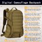 Tactical Outdoor Backpack 35L Waterproof Travel Bag - Black