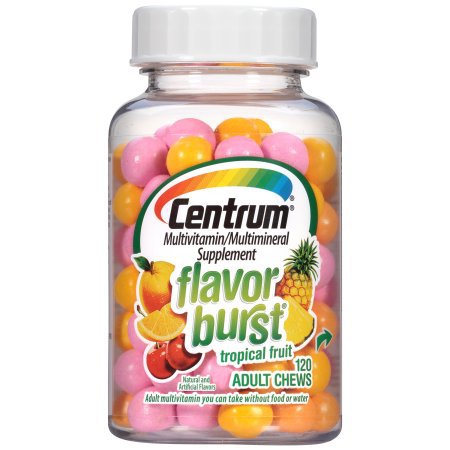 Centrum Flavor Burst Adult Multivitamin/Multimineral Tropical Fruit ...