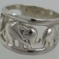 Sterling Silver Thai Elephant Ring size 6 5