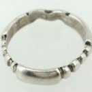 Vintage 925 Sterling silver ring handmade designer size 6