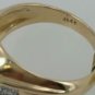 $983 14k Gold Diamond solitaire Ring For Women Size 7