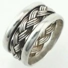 RARE Vintage Mexican 925 sterling silver ring size 8