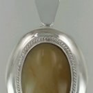 Vintage Signed Designer Jewelry 925 Sterling Silver Pendant for Women