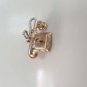 Solid 14k Yellow Gold Antique Telephone Charm Traditional Design