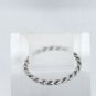 925 Sterling Silver Rope Ring Size 4 Made In Mexico