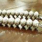 925 Sterling Silver Mexican Bead Toggle Bracelet 9 Inch