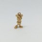 14k yellow gold mickey mouse 3d pendant Very cute 20 mm tall