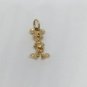 14k yellow gold mickey mouse 3d pendant Very cute 20 mm tall