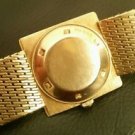 vintage 14k yellow gold omega seamster automatic wristwatch for men
