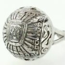 925 Sterling Silver Cocktail Bauble Ring Size 11