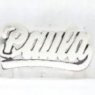 925 Sterling Silver Name Ring for Paula Size 4.5