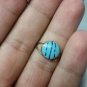 925 Sterling Silver plated turquoise ring size 7