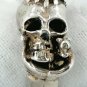 vintage heavy sterling silver ring size 12 Harry potter dark mark jewelry