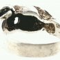 vintage heavy sterling silver ring size 12 Harry potter dark mark jewelry