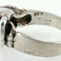 vintage heavy sterling silver ring size 12 Harry potter dark mark jewelry