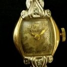 Vintage Analog 10k Diamond Bulova Mechanical Women's Luxury Wrist Watch no band