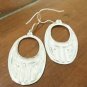 925 Sterling Silver Malachite Dangle Earrings Made in Mexico