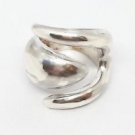 HEAVY 925 Sterling Silver Fancy Unique Design Ring Size 7