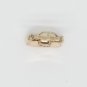 14k Multi Tone Gold Diamond Purse Pendant 0.03 TCW