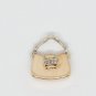 14k Multi Tone Gold Diamond Purse Pendant 0.03 TCW