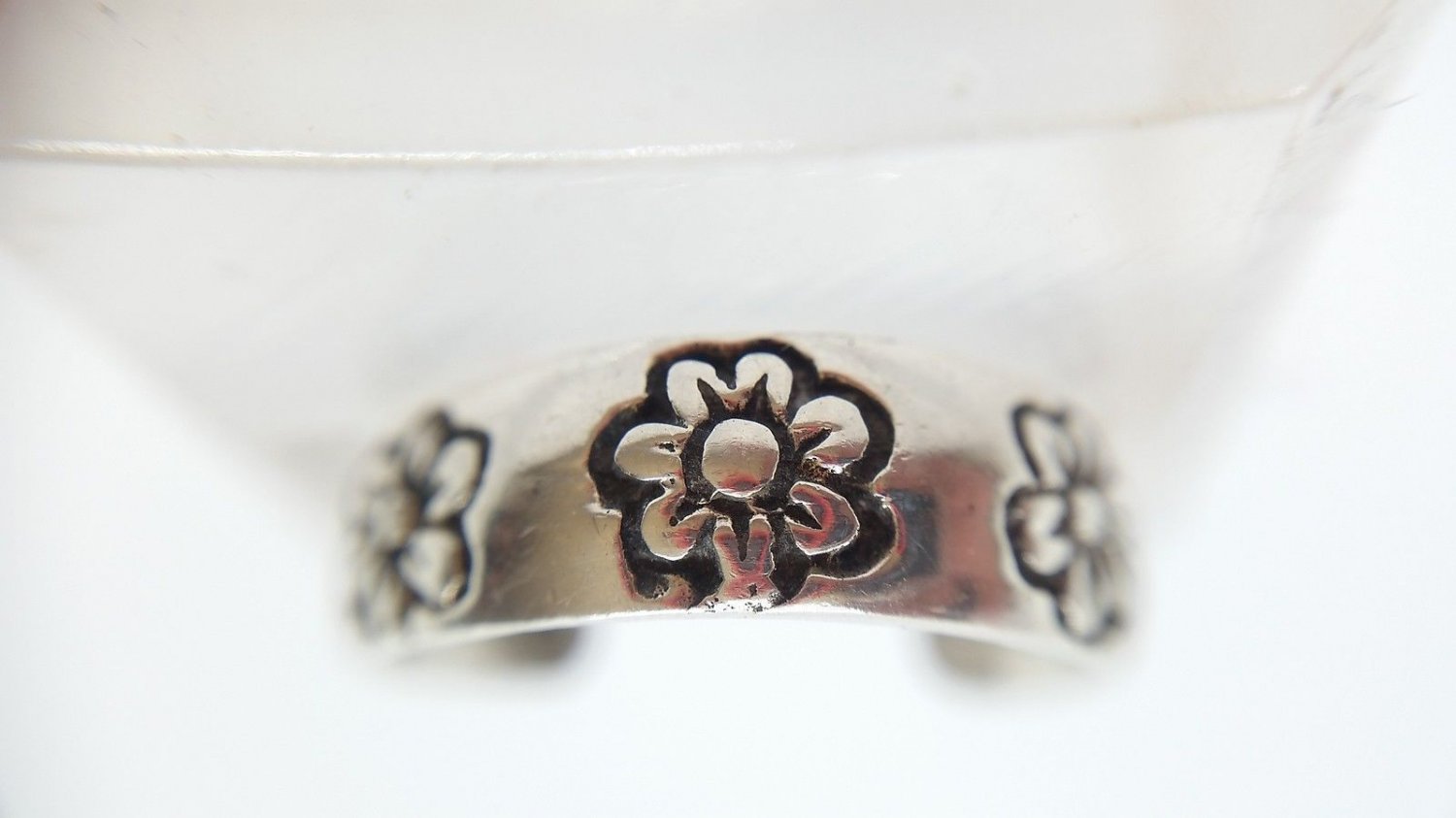 925 Sterling Silver Flower Toe Ring
