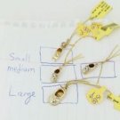 10k to 14k Yellow Gold Shoes Charms