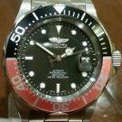$412 automatic stainless steel 200m water resistant Invicta wristwatch for men