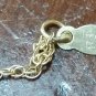14k SOLID Yellow Gold Nameplate "VALERIE" Diamond and Pearl on 17 inch 14k Chain