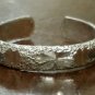 Sterling Silver Diamond Cut Toe Ring Size 5 ADJUSTABLE Made in Mexico