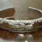 Sterling Silver Diamond Cut Toe Ring Size 5 ADJUSTABLE Made in Mexico