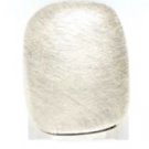 Brushed Sterling Silver Scooped Square Comfort Lightweight Statement Ring Size 7