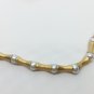 HEAVY 14k Solid Yellow Gold Pearl 16 Inch Necklace Made In Italy by B and M