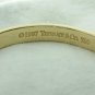 $5500 18k Solid Yellow Gold Tiffany & Co 1837 cuff bangle