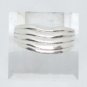 925 Sterling Silver Wavy Ring Size 8.5 Made In Mexico Mejico