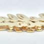 12k Two Tone 3D Bella Name Plate Pendant with .3 Carat Diamonds TCW