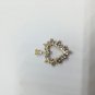 14K Yellow Gold Diamond and Ruby Heart Pendant 0.7 Carat TCW Brand Name GS