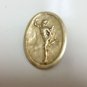 18k Yellow Gold Peter Pan Convertible Pendant to Pin or Convert Pin to Pendant