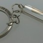 Vintage Sterling Silver Tiffany & Co Key Ring & Charm Designed by Elsa Peretti
