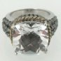 $308 sterling silver designer ring by ADI size 6.5
