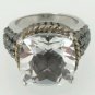 $308 sterling silver designer ring by ADI size 6.5