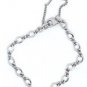 Fine Sterling Silver Fancy Link Bracelet w Safety Chain 6 inches Long by Avery