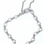 Fine Sterling Silver Fancy Link Bracelet w Safety Chain 6 inches Long by Avery