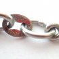 Fine Sterling Silver Fancy Link Bracelet w Safety Chain 6 inches Long by Avery