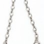 Fine Sterling Silver Fancy Link Bracelet w Safety Chain 6 inches Long by Avery