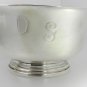 Art Deco Vintage Silver Serving Bowl by MICHAEL C FINA bowls, post-1940